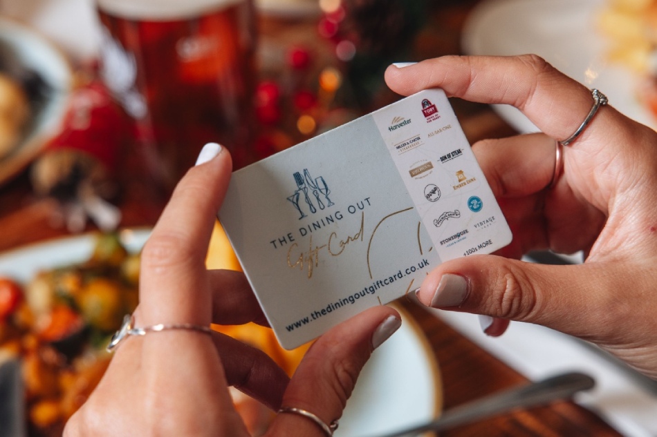 Win one of 100 Dining Out gift cards worth £50